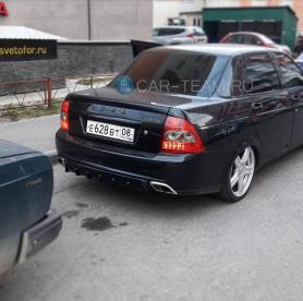 Накладка бампера Заднего (Низ) 2170 Приора ТК-1599.