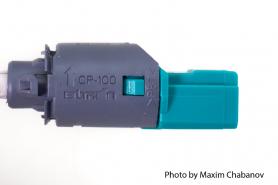 Датчик положения педали сцепления 21999 Ларгус/RENAULT 253250007R на 2 контакта (зеленый).