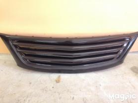 Решетка Бампера Верхняя с сеткой 21999 Ларгус №266  АБС Тюнинг. 