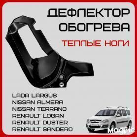 Дефлектор обогрева (печки) 