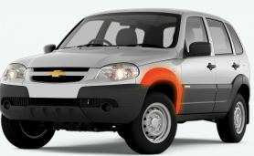 Молдинг-Накладка, Арка, Передняя, Левая 2123 Niva Chevrolet Bertone, нового образца 8212113-55. Оригинал.