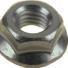 Гайка М5 Шестигранная с зубчатым буртиком.