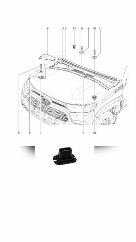 Втулка резьбовая крепления накладок 2123-8212778-55.