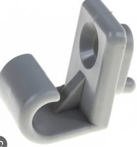 Держатель крючок солнцезащитного козырька, светлый 2123 Niva Chevrolet.