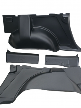 Обивка багажника Внутренняя, АБС пластик 21999 Ларгус 5-ти местный. Комплект из 4 частей.