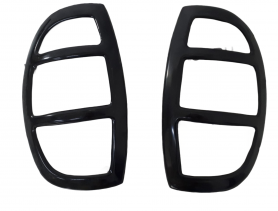 Накладки на задние фонари, АБС пластик №-128, ВМ-173, 2123-Niva Chevrolet. Тюнинг.