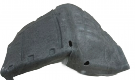 Подкрылки крыла Передние штатные Ворс  00001-7504544-80, 00001-7504543-80, 2123 Niva Chevrolet Travel с 12.2020 г. в. Задняя часть, комплект 2 штуки. Оригинал.