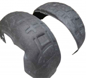 Подкрылки крыла Задние, Ворс 0001-7504545 Правый, 0001-7504546 Левый 2123 Niva Chevrolet Travel с 12.2020 г. в. Оригинал.