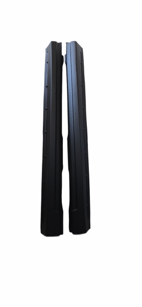 Пороги Наружние декоративные, старого образца А-390 АБС пластик Тюнинг, Шагрень 2123-Niva Chevrolet. 