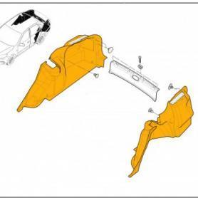 Обивка багажника-боковины 2199 Гранта 5402190/91